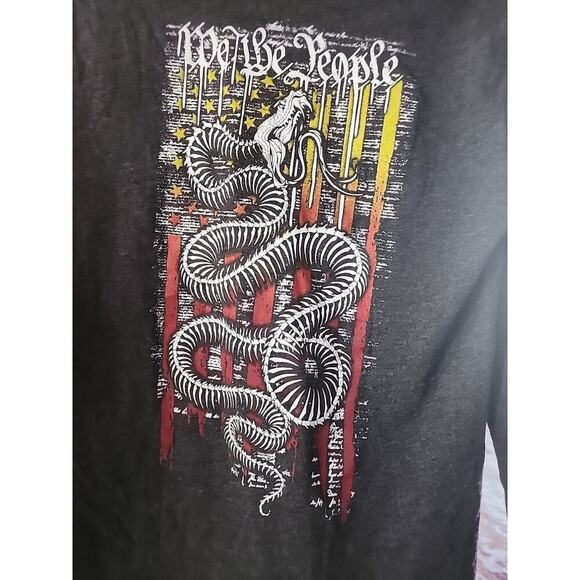 Howitzer Style Youth T-Shirt Freedom Spine Military Grunt MFG Small NWT A113 - Picture 1 of 6
